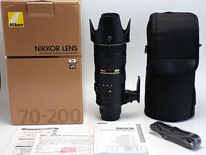 【質屋】Nikon AF-S NIKKOR 70-200mm f/2.8G ED VR II ニコン Fマウント ズームレンズ 美品 [25177]