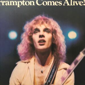 二枚組 Peter Frampton ピーター・フランプトン カムズ・アライヴ COMES ALIVE 2LP 見開きジャケット レコード 5点以上落札で送料無料i