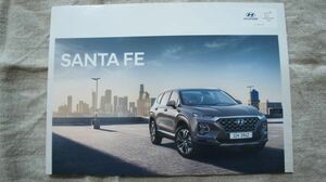 現代自動車 HYUNDAI ヒュンダイ ◆ SANTAFE 2018年 韓国 自動車 カタログ パンフレット