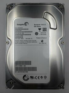 l【ジャンク】Seagate 3.5インチHDD SATA(Serial ATA) 500GB ST3500418AS②