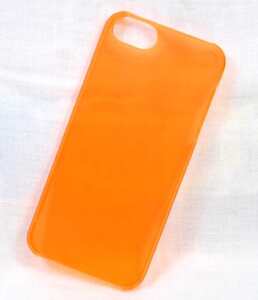 ♣ 送料無料◆iPhone5/5s◆bow&g パルテルカラー透明シンプルハードケース ORA◆010y ♣