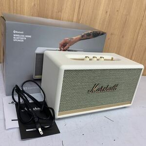 【W-1】 Marshall STANMORE II ワイヤレススピーカー Bluetoothスピーカー マーシャル 音出し確認済み 動作OK 2435-82