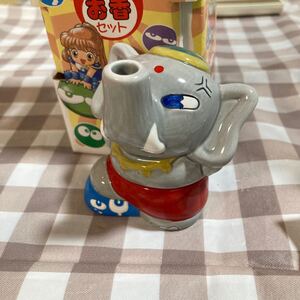 1996年　ぞう大魔王　陶器　お香立て　ぷよぷよ