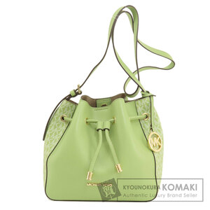 Michael Kors マイケルコース MKシグネチャー ショルダーバッグ PVC レディース 中古