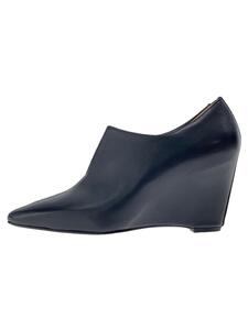 HYKE◆WEDGE PUMPS/パンプス/24cm/BLK/19262//