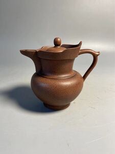 旧家蔵出 陶磁器 大彬 朱泥 紫泥 急須 時代物 茶壷 煎茶道具 中国宜興 紫砂 白泥 唐物 中国美術