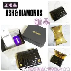 レア!! ASH＆DIAMONDS★GLOWパスケース【新品】BLACK