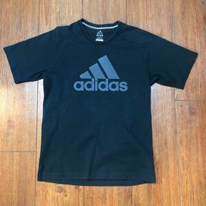 adidas アディダス 半袖ドライTシャツ 黒 S スポーツウエア トレーニングウエア ジョギング クライマライト コットン e1