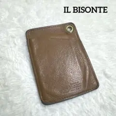 IL BISONTE イルビゾンテ パスケース カードケース 定期入れ レザー