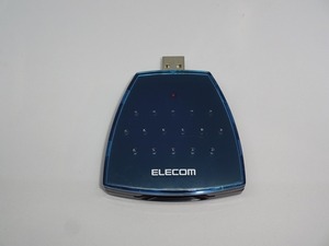 USB接続 スマートメディア カードリーダー ELECOM MR-USM2BK メモリ修復機能付き 中古動作品