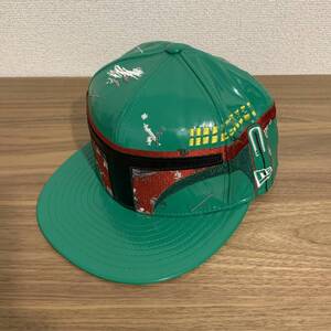 新品未使用 ニューエラ 7 1/8 スターウォーズ ボバフェット 59FIFTY STARWARS ニューエラ NEWERA BOBAFETT キャップ