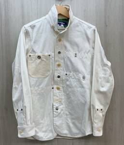 JUNYA WATANABE MAN ジュンヤワタナベ SEIL MARSCHALL カバーオール [WM-B009] ホワイト系 アイボリー サイルマーシャル ジャケット [XS]