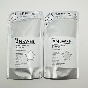 花王 THE ANSWER ジアンサー スーパーラメラ シャンプー 詰め替え 320ml × 2個