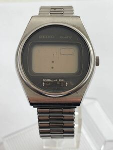 【No、02】中古SEIKO/セイコーデジタルウォッチ 0531-0015 メンズ腕時計　希少品　電池切れ動作未確認　現状渡し　ジャンク