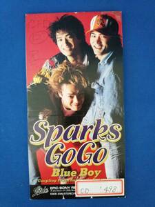 8cmCD シングルCD　SPARKS GOGO／①Blue Boy　②Automatic Generation　スパゴー