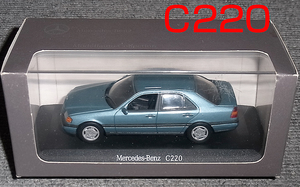 ベンツ別注 1/43 メルセデス ベンツ C220 ライトブルメタ Cクラス (W202) Mercedes Benz 