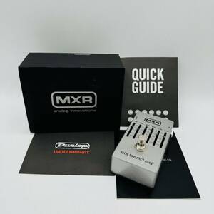 【美品】MXR M109S Six Band EQ エフェクター イコライザー