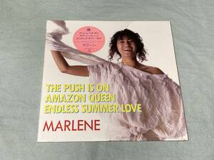 MARLENE　マリーン　THE PUSH IS ON　プッシュ・イズ・オン　シュリンクあり　10点以上の落札・同梱発送で送料無料