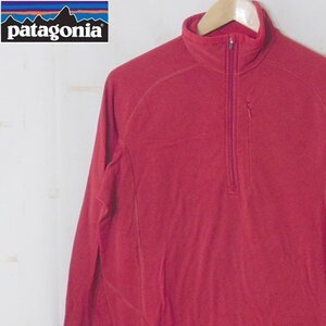 パタゴニアpatagonia■2006年製 キャプリーン4 ジップネック プルオーバー ポーラテック 43460■M■レッド ※NK4d02071