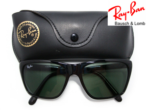 希少Vintage B&L RayBan Cats 3000 エボニ G15 ブラックBLボシュロムUSA あぶない刑事ユージ愛用サングラス柴田恭兵 着用モデル黒キャッツ