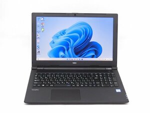 カメラ内蔵/中古/15.6型/薄型ノートPC/Win11Pro/新品SSD256GB/8GB/Corei5 7200U/NEC　VF-3　新品無線マウス　　MS office2021ProPlus搭載