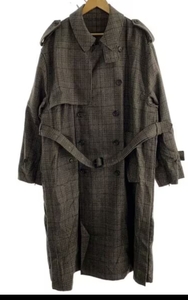 stein シュタイン oversized overlaped trench coat 