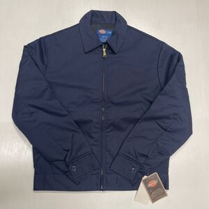 SMALL 旧タグ 未使用品 NAVY ディッキーズ Dickies TJ15 アイゼンハワージャケット ワークジャケット 裏地キルティング 1