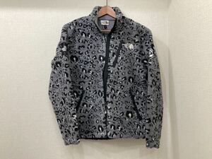 THE NORTH FACE ノースフェイス FLEECE JACKET フリース 豹 アニマル レオパード 未使用 新品 タグ付 Mサイズ チャコール グレー 灰色 灰豹