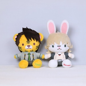 劇場版 TIGER & BUNNY The Rising バーナビー 虎徹 ぬいぐるみキーチェーン