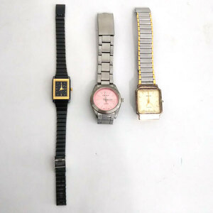 腕時計 3個セット AMANDA BELLAN emuz IMPERIAUDE アマンダ ベラン インペリオード メンズ レディース アナログ ジャンク