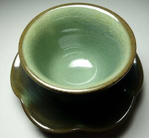 倣宋朝期茶器　青磁　煎茶碗セット　海のシルクロード