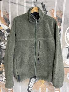 ビンテージ　patagonia RETRO CARDIGAN 　オリーブ　カーキ L パタゴニア 90s レトロカーディガン USA製 フリース