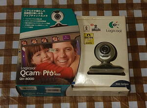 【中古】Webカメラ /Logicool Qcam Pro 4000 /QV-4000 /30 万画素
