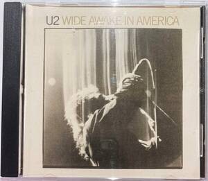 U2「ワイド・アウェイク・イン・アメリカ（Wide Awake In America）」CD