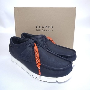 Clarks Wallabee GTX/ワラビー ゴアテックス ネイビー UK8