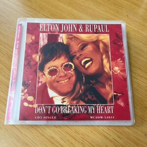 【レア美品】CD Elton John & RuPaul / Don