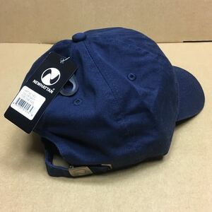 NEWHATTAN ツイルコットン ネイビー キャップ 紺色 NAVY ニューハッタン ロータイプ コットン 帽子