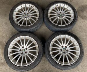 送料無料　215/45R17 91W 《 ピレリ PIRELLI 》 Cinturato チントゥラート P1 ALFA ROWEO 純正アルミホイール　7Jx17+35 PCD98 5H 4本 C.9