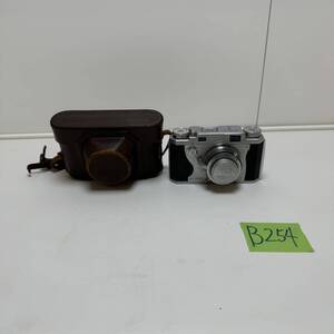 ☆B254 コニカ Konica II 24x36 Hexanon 50mm F2.8 レンジファインダー カメラ ケース付(中古品/現状品/保管品)☆