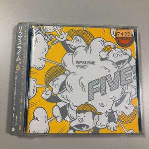 貴重です！帯付きＣＤ　リップスライム　5 FIVE【20-09A】