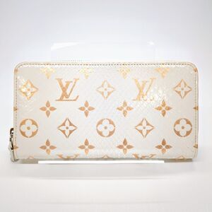 LOUIS VUITTON ルイ ヴィトン モノグラム 未使用品 N97773 チップ反応あり ヘビ革 パドロックチャーム ◆3118/静岡清水店