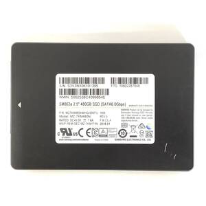 K61001172 SAMSUNG SATA 480GB 2.5インチ SSD 1点 使用時間：52916【中古動作品】1114