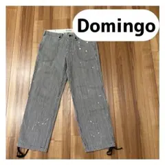 ドミンゴ DMG ベイカーパンツ ワークパンツ ペイント加工 サスペンダー