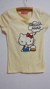 匿名配達送料無料★ANAP ハローキティコラボ　半袖Tシャツ★