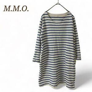 M.M.O.　チュニックワンピース　ボーダー　Mサイズ　カットソー　ボート