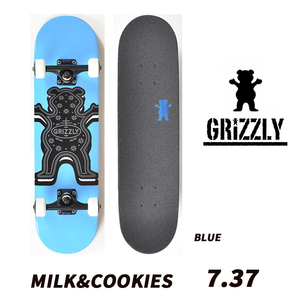 ☆送料無料☆値下げ【 GRIZZLY 】 グリズリー スケートボード　MILK&COOKIE COMPLETE　コンプリート 　正規販売店