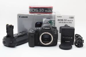 【元箱&BG-E20グリップ付き】　CANON キヤノン EOS 5D Mark4 IV デジタル一眼レフカメラ 同梱可能 ＃9753