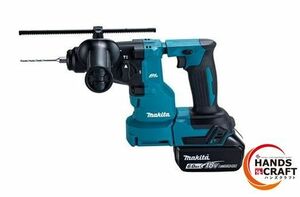 ☆マキタ makita　18mm 充電式ハンマドリル　HR183DRGX　18V バッテリBL1860B×2本・充電器・ケース付　ビット別売　未使用 純正品