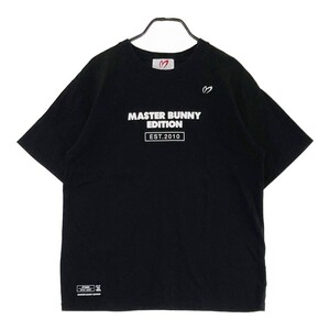 MASTER BUNNY EDITION マスターバニーエディション 2023年モデル 半袖Tシャツ ブラック系 4 [240101323893] ゴルフウェア メンズ