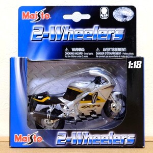 【Maisto】Kawasaki ZX7R NINJA(SIL) 1:18 ［0503］